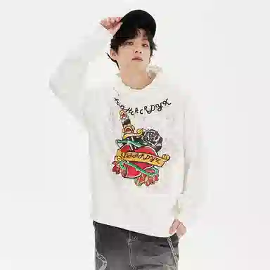 Ed Hardy Heart Dagger Hoodie