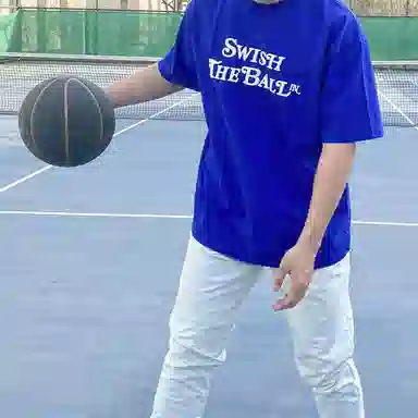 SWISH THE BALL IN T