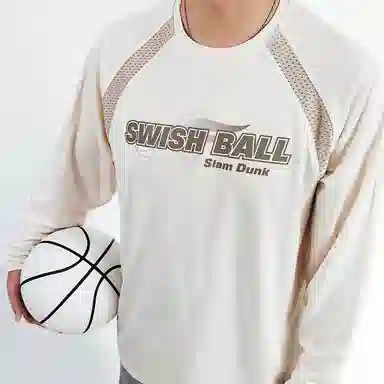 SWISH THE BALL IN T