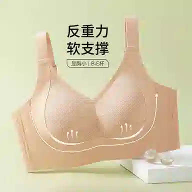 千奈美 大胸显小收副乳防下垂调整型文胸 女款