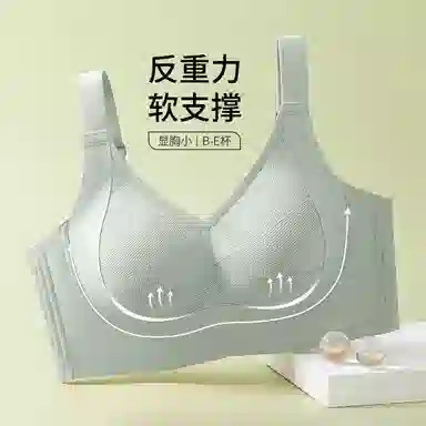 千奈美 大胸显小收副乳防下垂调整型文胸 女款