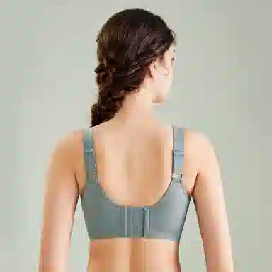 千奈美 无痕轻运动大胸显小防震收副乳调整型文胸 女款