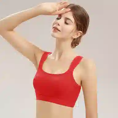 千奈美 纯色简约舒适休闲文胸 女款