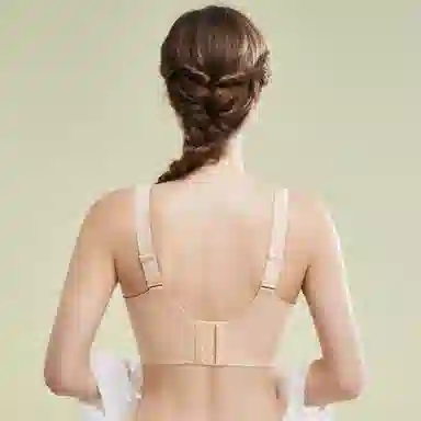 千奈美 全罩杯无痕大胸显小防下垂收副乳文胸 女款