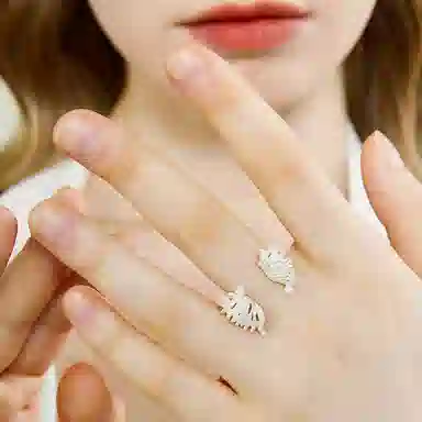 QUANDO Sea Butterfly Ring 925 Silver