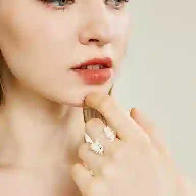 QUANDO Sea Butterfly Ring 925 Silver