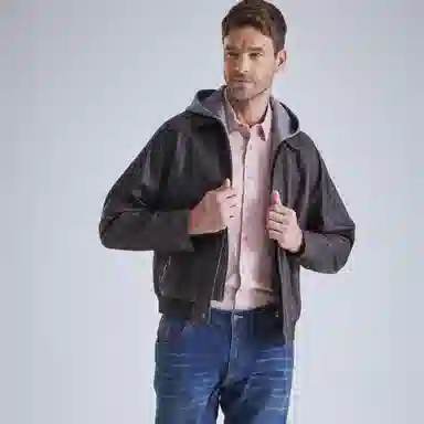 MCS Outdoor Series Brown Leather Jacket