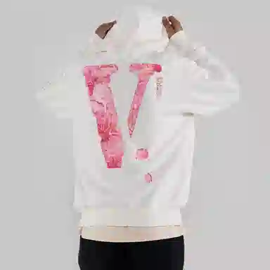 VLONE Sakura Logo Hoodie