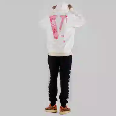 VLONE Sakura Logo Hoodie