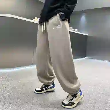 黑恐龙牛仔裤 舒适长裤宽松