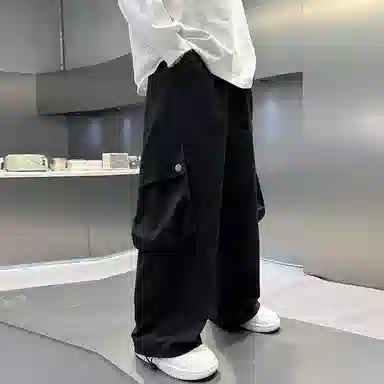 黑恐龙牛仔裤 宽松童秋季休闲长