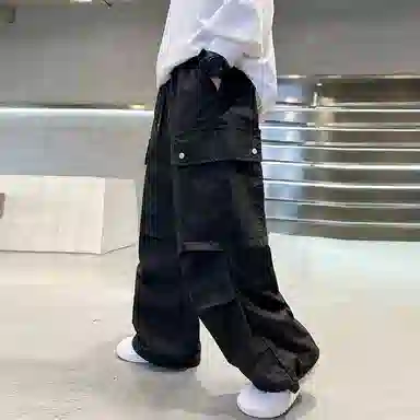 黑恐龙牛仔裤 时尚薄款长裤潮