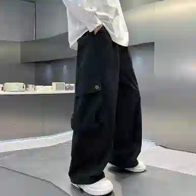 黑恐龙牛仔裤 宽松童秋季休闲长