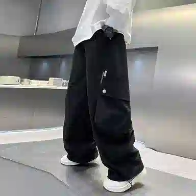 黑恐龙牛仔裤 宽松童秋季休闲长