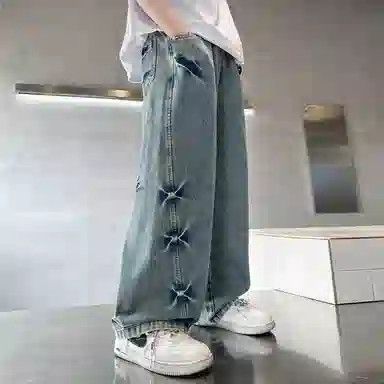 黑恐龙牛仔裤 潮流