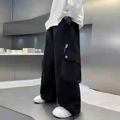 黑恐龙牛仔裤 宽松童秋季休闲长