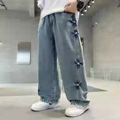 黑恐龙牛仔裤 潮流