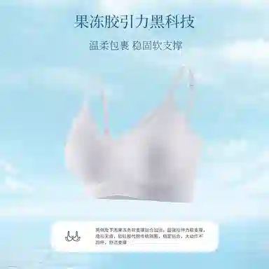 Huggy Kissy Thin Jelly Soft Support Bra 2-Pack