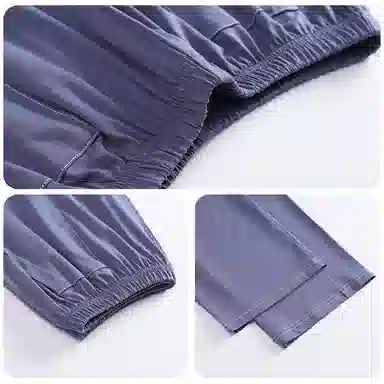 Huggy Kissy Breathable Soft Lounge Set Indigo