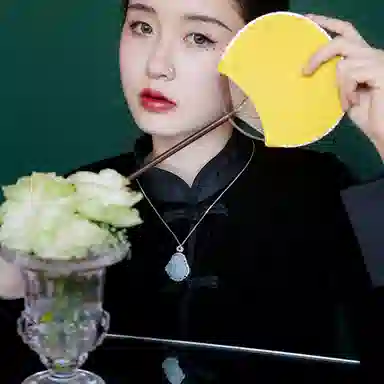 七小匠 国潮 弥勒佛 复古轻奢 小众设计时尚高级感 冰种 项链 女款