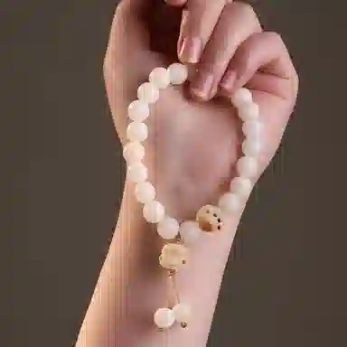 七小匠 新中式国潮国风 炭烧猫爪 可爱风 菩提根 菩提类手串 男女同款情侣款