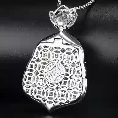 七小匠 国风 弥勒佛笑佛  时尚优雅 轻奢 气质 复古 高级感 玛瑙 项链 女款