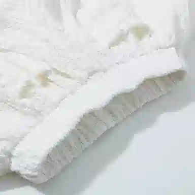 儿童款 蓝精灵 圆领套头无袖上衣纯色简约百搭裤子休闲运动套装 粉色