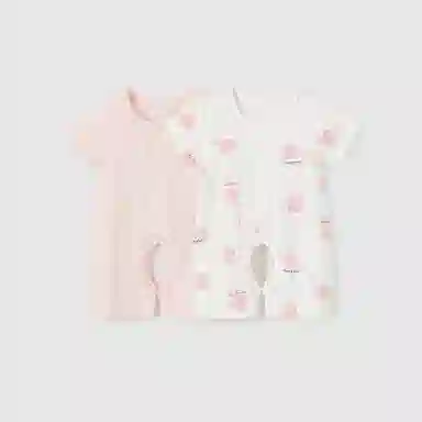 婴童 童泰 纯棉短袖透气舒适连体衣