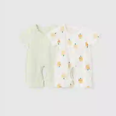 婴童 童泰 纯棉短袖透气舒适连体衣