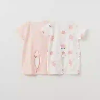 婴童 童泰 纯棉短袖透气舒适连体衣