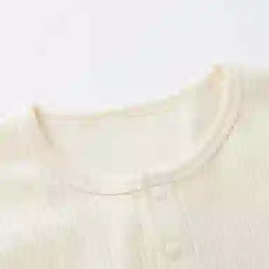 童泰宝宝内衣套装春秋季男童女童家居服上衣高腰裤子儿童睡衣坑条