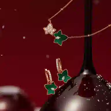 Lola Rose Ivy Series Malachite Necklace