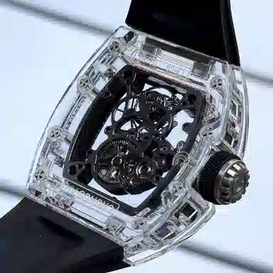 CRONUSART Tourbillon Sapphire Barrel Men's Watch