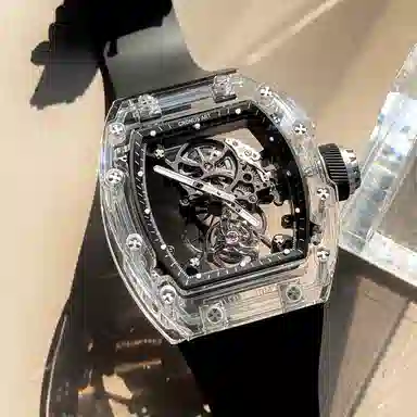 CRONUSART Tourbillon Sapphire Barrel Men's Watch