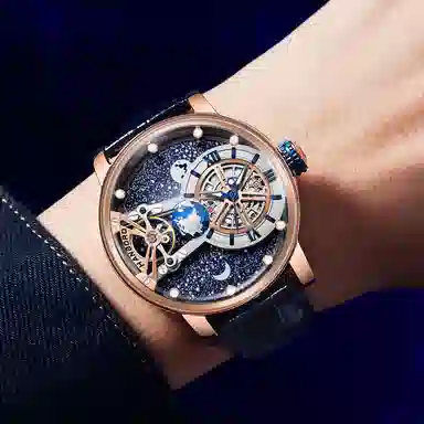 HANBORO HBR1009 Blue Dial