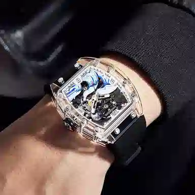 HANBORO HBR9038 White Dial