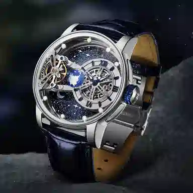 HANBORO HBR1009 Blue Dial