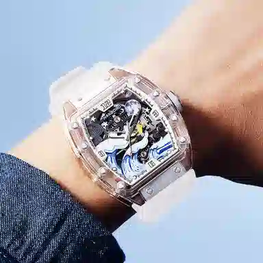 HANBORO HBR9038 White Dial