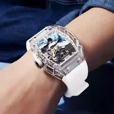 HANBORO HBR9038 White Dial