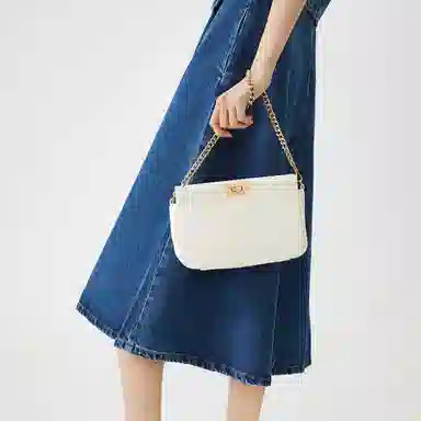 Charles & Keith Cream/Black