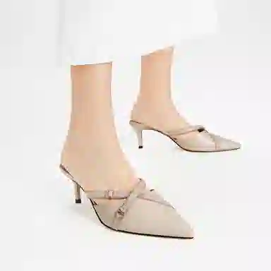 CHARLESKEITH ck 6.3cm SilverNudeBlack