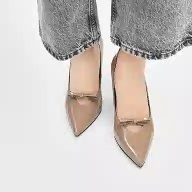 CHARLESKEITH ck PU 8.2cm Black BoxCARAMELSilver