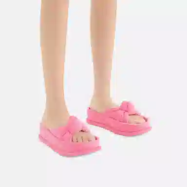 CHARLESKEITH ck PU 3.5cm BLACK TEXTUREDBeigePink