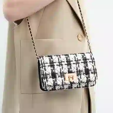 Charles & Keith Chalk Multi Crossbody Bag