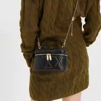 Charles & Keith Quilted Chain Bag