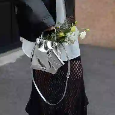 CHARLESKEITH ck PU CreamJet BlackSilver