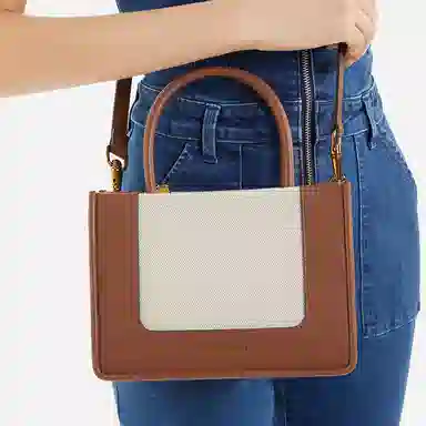 CHARLESKEITH ck PU Denim BlueTan