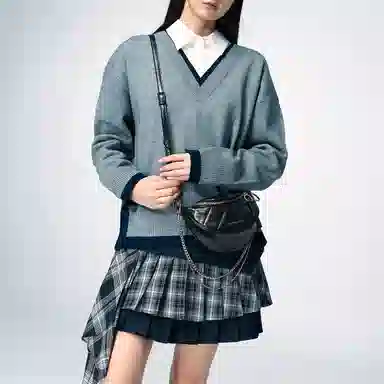 CHARLESKEITH ck PU NoirDistressed CoffeeDeep Olive