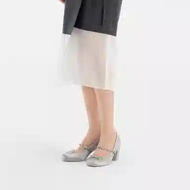 CHARLESKEITH ck 6.6cm NudeLight GreyBLACK TEXTURED