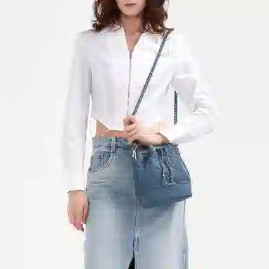 Charles & Keith Quilted Chain Backpack